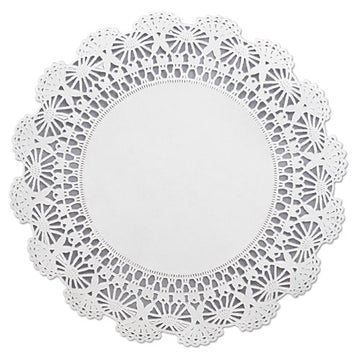 Hoffmaster® Cambridge Lace Doilies, Round, 8", White, 1,000-carton freeshipping - TVN Wholesale